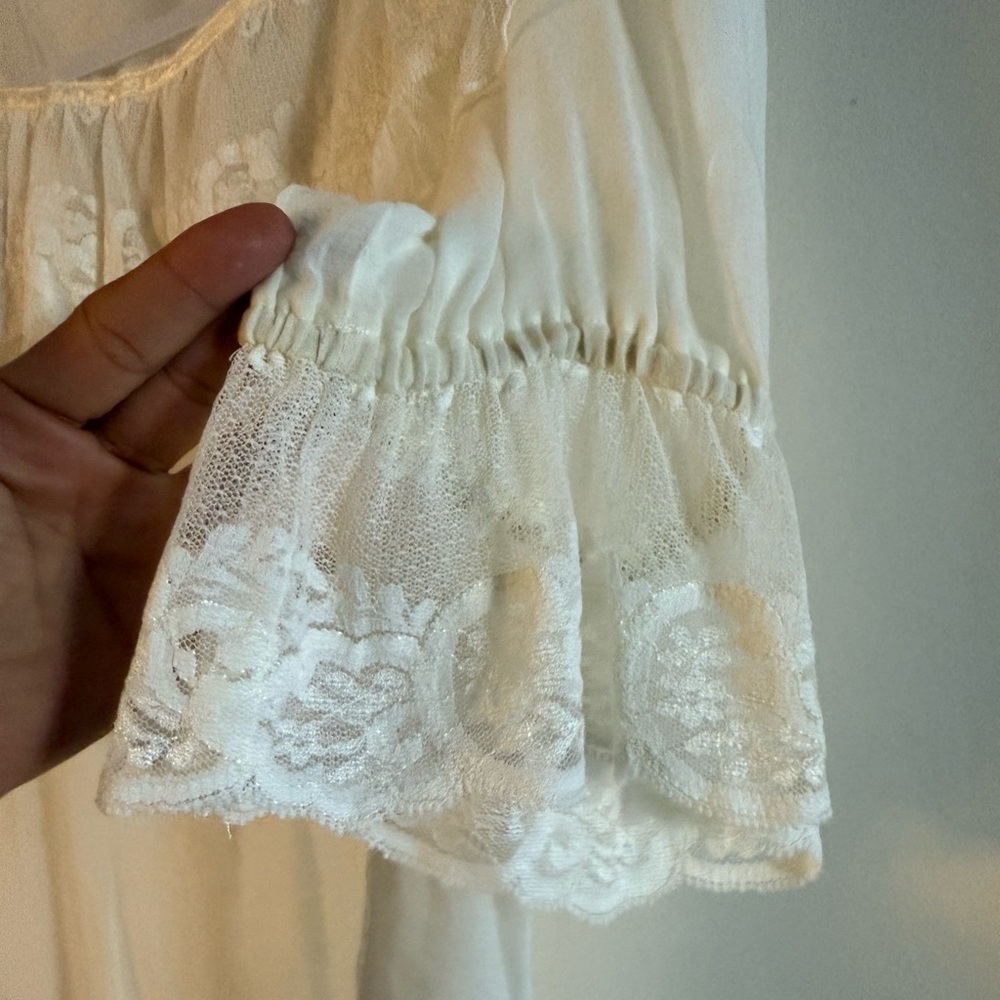 Gunne Sax Vintage Victorian Peasant Blouse - Picture 13 of 13